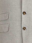 Brunello Cucinelli Suit Type Linen Jacket