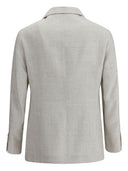 Brunello Cucinelli Suit Type Linen Jacket