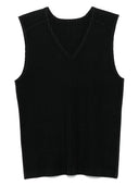 Homme Plisse' Issey Miyake Pleated V Necked Vest