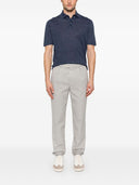 Brunello Cucinelli Linen Polo Sweater