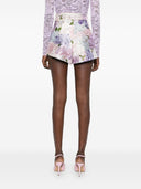 Pantaloncini di seta stampati Zimmermann