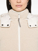 Brunello Cucinelli Down Hooded Waistcoat