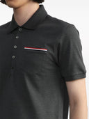 Thom Browne RWB Cotton Polo Shirt