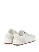 Brunello Cucinelli Suede Sneakers avec des détails brillants