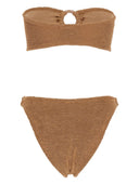 Hunza Gloria Metallic Crinkle Bikini Set