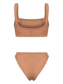 Hunza Xandra Metallic Crinkle Bikini Set