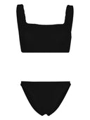 Hunza Xandra Metallic Crinkle Bikini套件