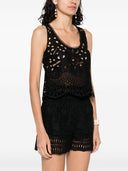 Ermanno SCERVINO Lace Tank Top