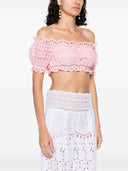 Ermanno Scervino Lace Cotton Top