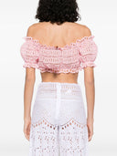 Ermanno Scervino Lace Cotton Top
