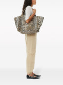 Ganni Organic Cotton Xxl Tote Bag