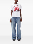 Ganni Cherry Organic Cotton T Shirt