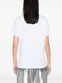 Ganni Leopard Organic Cotton T Shirt