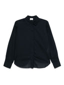 Camicia classica di cotone chiusa