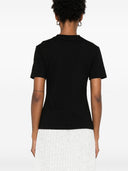 Ermanno Scervino Lace Detail Cotton T Shirt