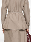 Fendi Baumwolle und Seidenmischhemdkleid