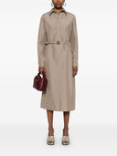Fendi Baumwolle und Seidenmischhemdkleid