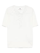 Ermanno Scervino Lace Cotton Top