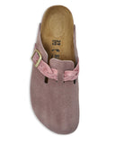 Birkenstock Boston Suede Leather Slippers