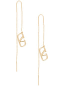 Valentino Garavani Vlogo Pendant Earrings