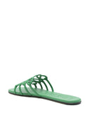 Loewe Paula's Ibiza Petal Anagram Leather Sandals