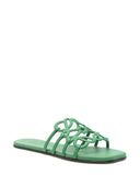 Loewe Paula's Ibiza Petal Anagram Leather Sandals