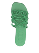 Loewe Paula's Ibiza Petal Anagram Leather Sandals