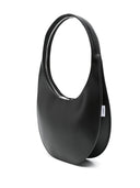 Bolso de hombro de cuero deslizante de coperni