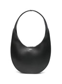 Bolso de hombro de cuero deslizante de coperni