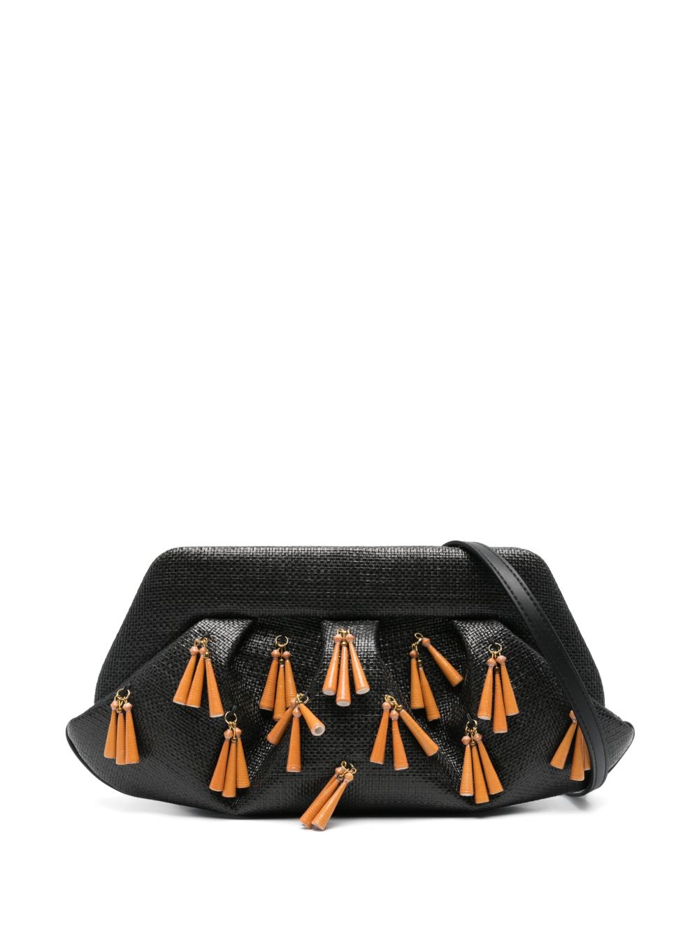 Themoire' Emera Fringed Clutch