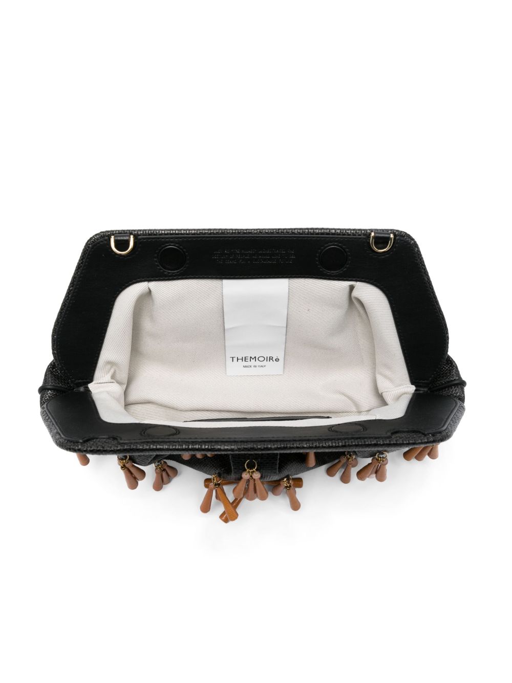 Themoire' Emera Fringed Clutch