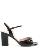Gucci Lady Horsebit Leather Sandals