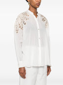 Forte Forte Embroidered Cotton Blend Shirt