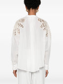 Forte Forte Embroidered Cotton Blend Shirt