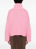 Soft Goat Girlfriend Cashmere Turtle Neck Jumper
