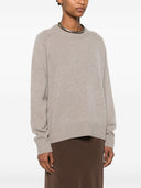 Soft Goat Cashmere Boyfriend Crewneck Jumper