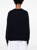 Soft Goat Cashmere Boyfriend Crewneck Jumper