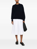 Soft Goat Cashmere Boyfriend Crewneck Jumper