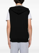 Brunello Cucinelli Cotton Zipped Sleeveless Hoodie