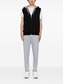 Brunello Cucinelli Cotton Zipped Sleeveless Hoodie