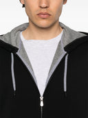 Brunello Cucinelli Cotton Zipped Sleeveless Hoodie