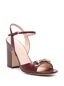 Gucci Lady Horsebit Leather Sandals