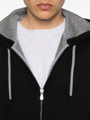 Brunello Cucinelli Coton Zipepd Hoodie
