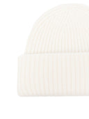Soft Goat Cashmere Ribbed Beanie