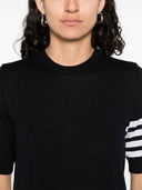 Thom Browne 4 Bar Wool Top