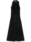 Ermanno scecto-en dentelle robe