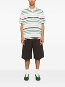 Adidas By Wales Bonner Cotton Blend Knitted Polo Shirt