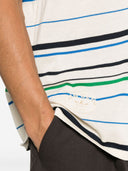 Adidas By Wales Bonner Cotton Blend Knitted Polo Shirt