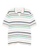Adidas By Wales Bonner Cotton Blend Knitted Polo Shirt
