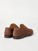 Brunello Cucinelli vevet semsket Penny Loafer